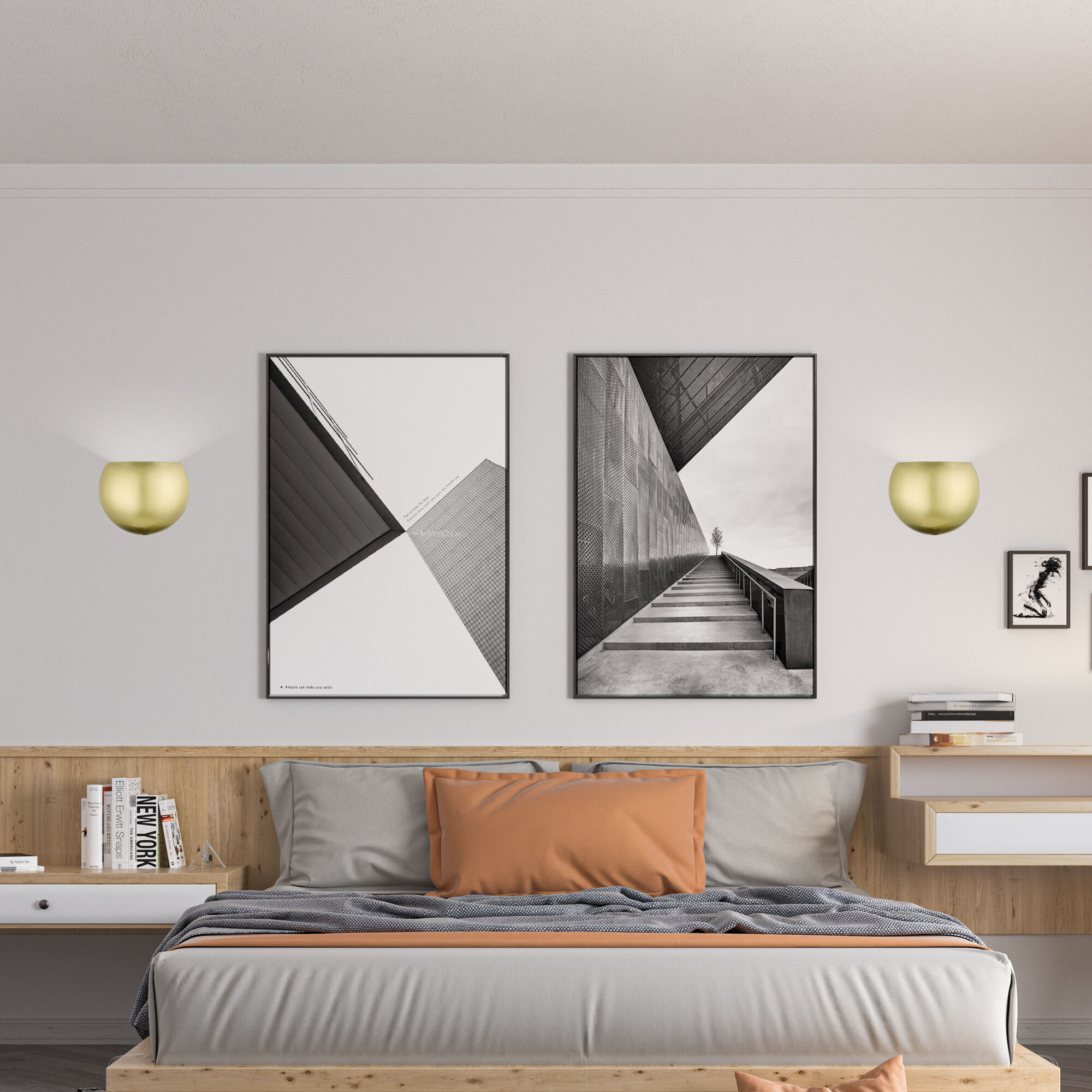 Piedmont 1 Light 10 inch Satin Brass ADA Wall Sconce Wall Light