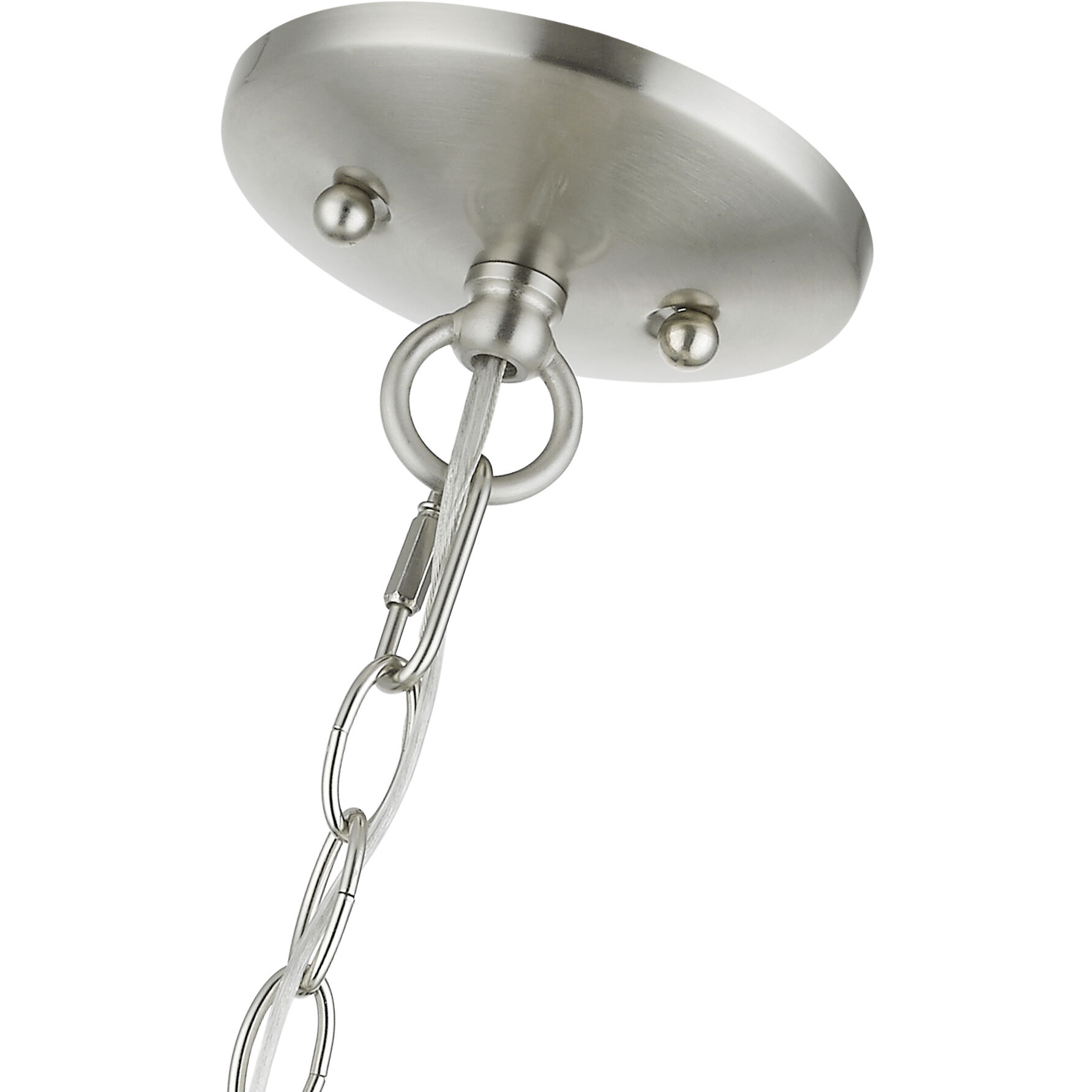 Brookdale 1 Light 5 inch Brushed Nickel Mini Pendant Ceiling Light