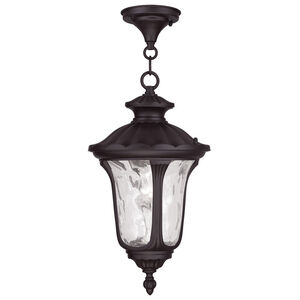 Oxford 1 Light 10 inch Bronze Outdoor Pendant Lantern