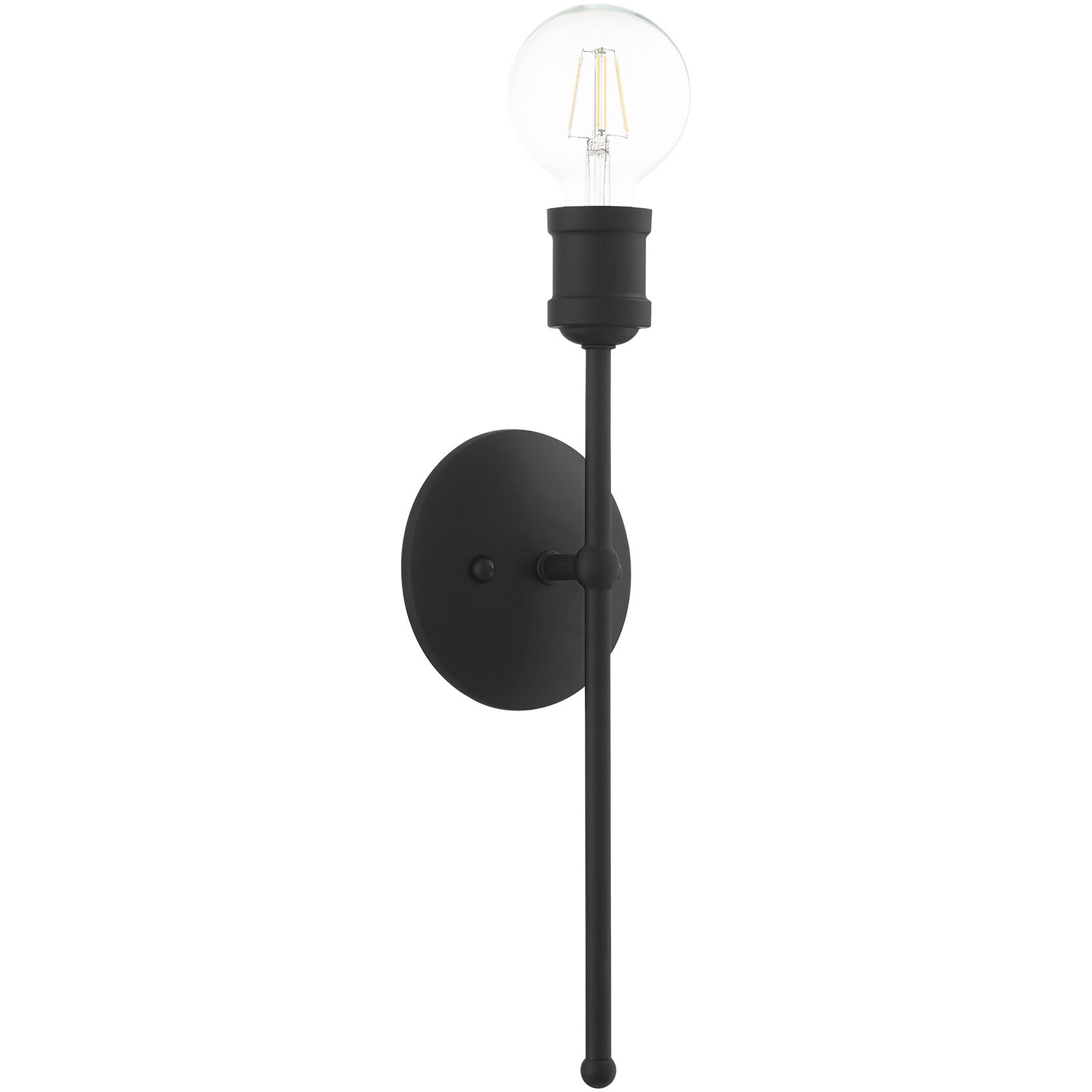 Lansdale 1 Light 5 inch Black ADA Sconce Wall Light