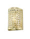 Grammercy 1 Light 6 inch Hand Applied Winter Gold ADA ADA Wall Sconce Wall Light