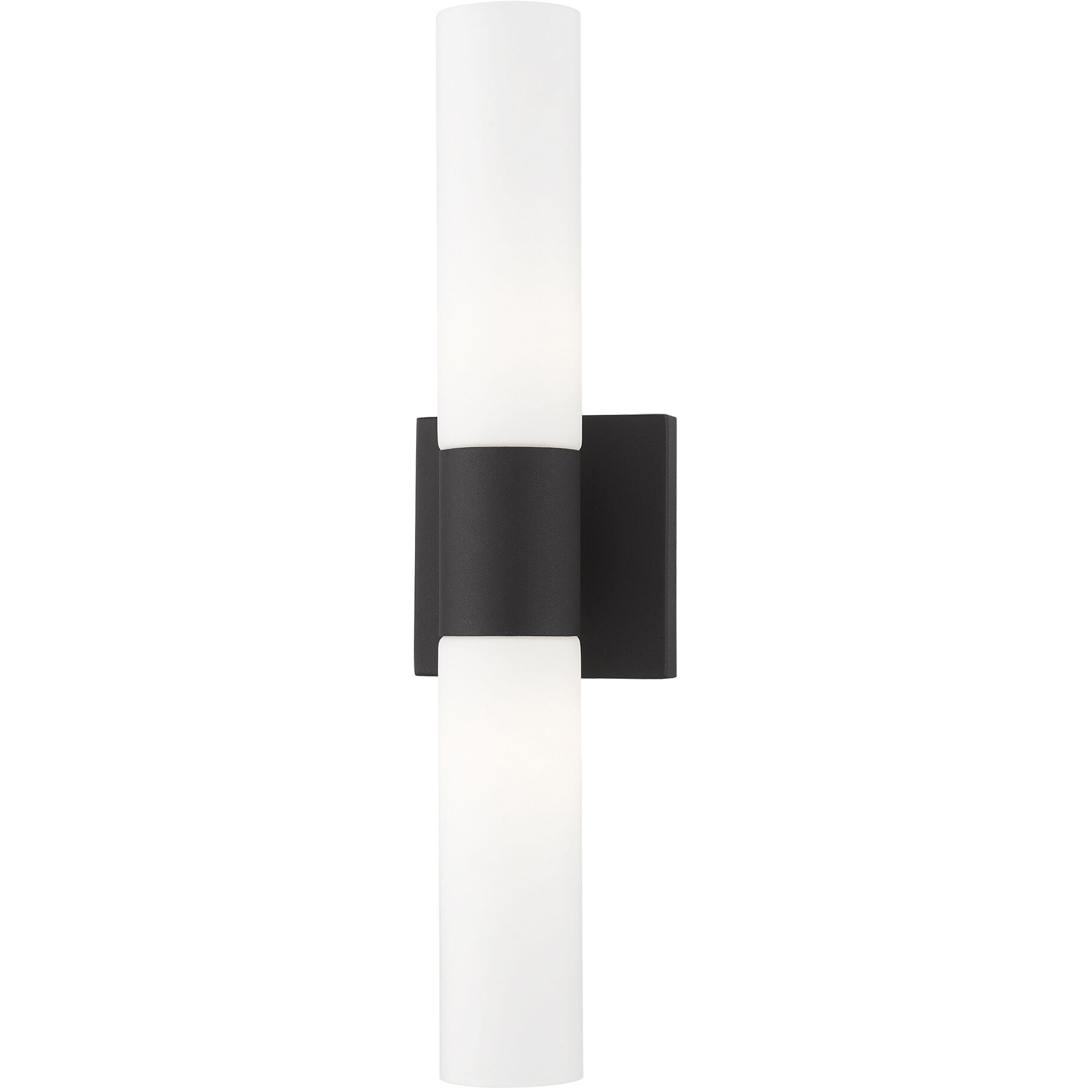 Aero 2 Light 5 inch Textured Black with Antique Brass Accent ADA ADA Wall Sconce Wall Light