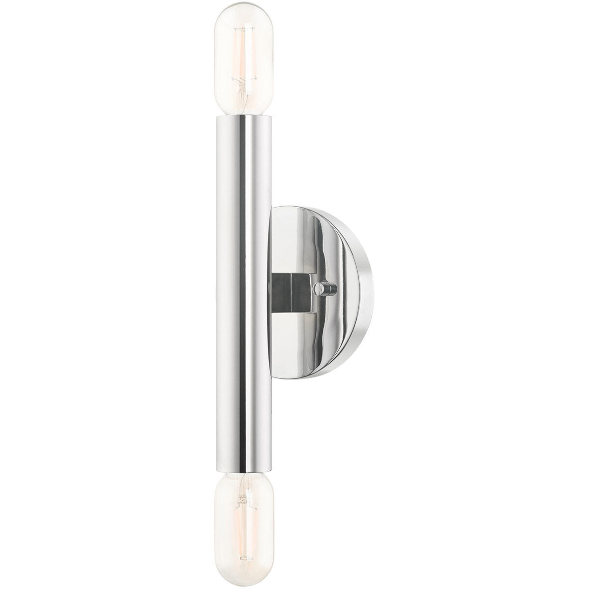 Copenhagen 2 Light 17 inch Polished Chrome ADA ADA Sconce Wall Light
