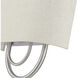 Stratton 2 Light 13 inch Brushed Nickel ADA Wall Sconce Wall Light