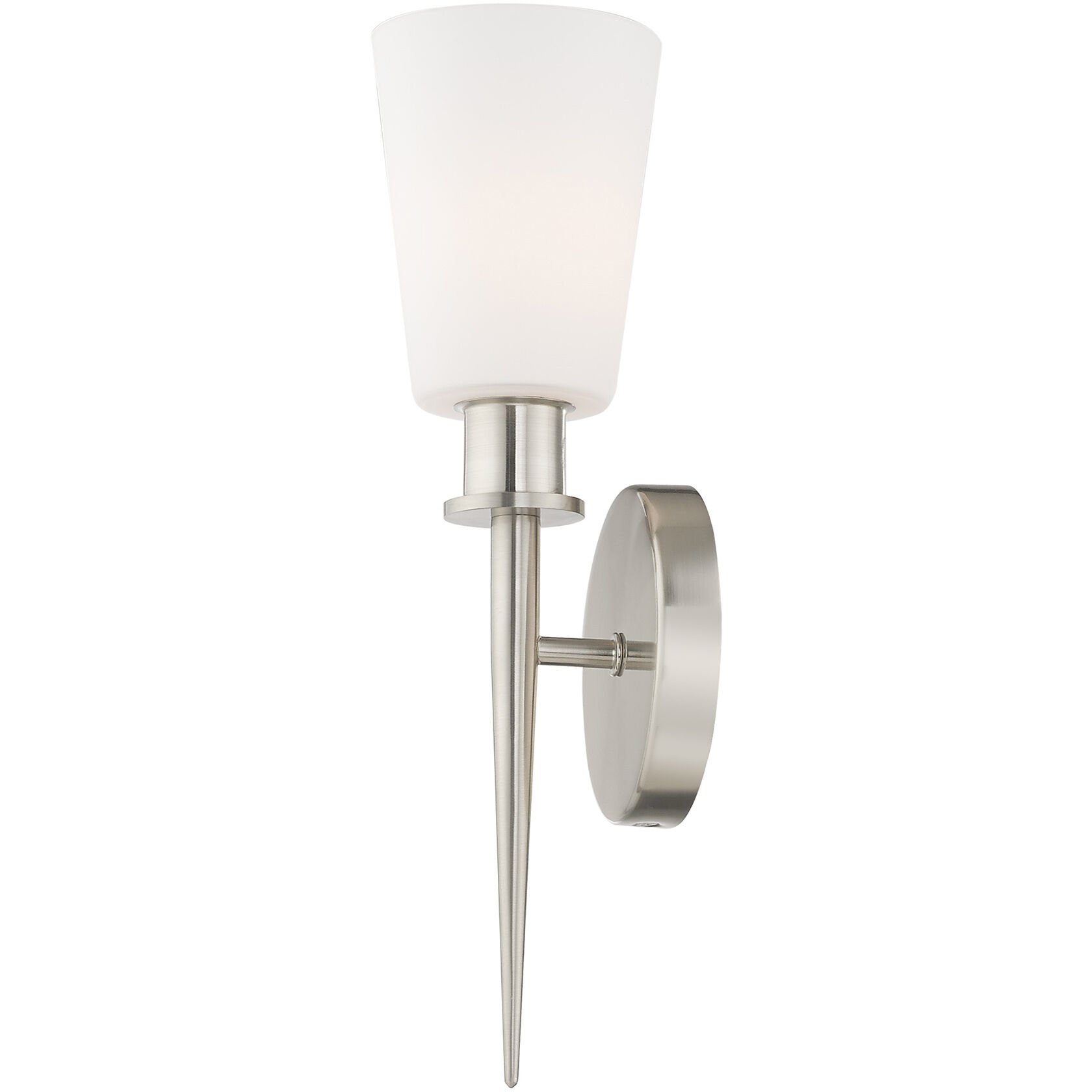 Witten 1 Light 4 inch Brushed Nickel ADA ADA Wall Sconce Wall Light