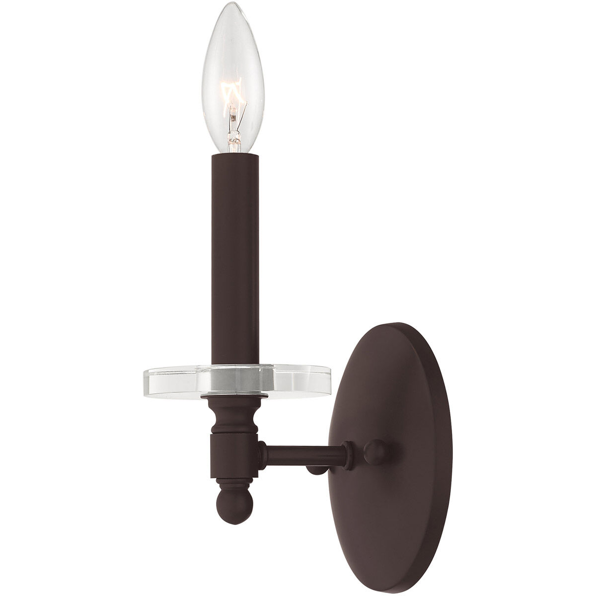 Bennington 1 Light 5 inch Bronze Wall Sconce Wall Light