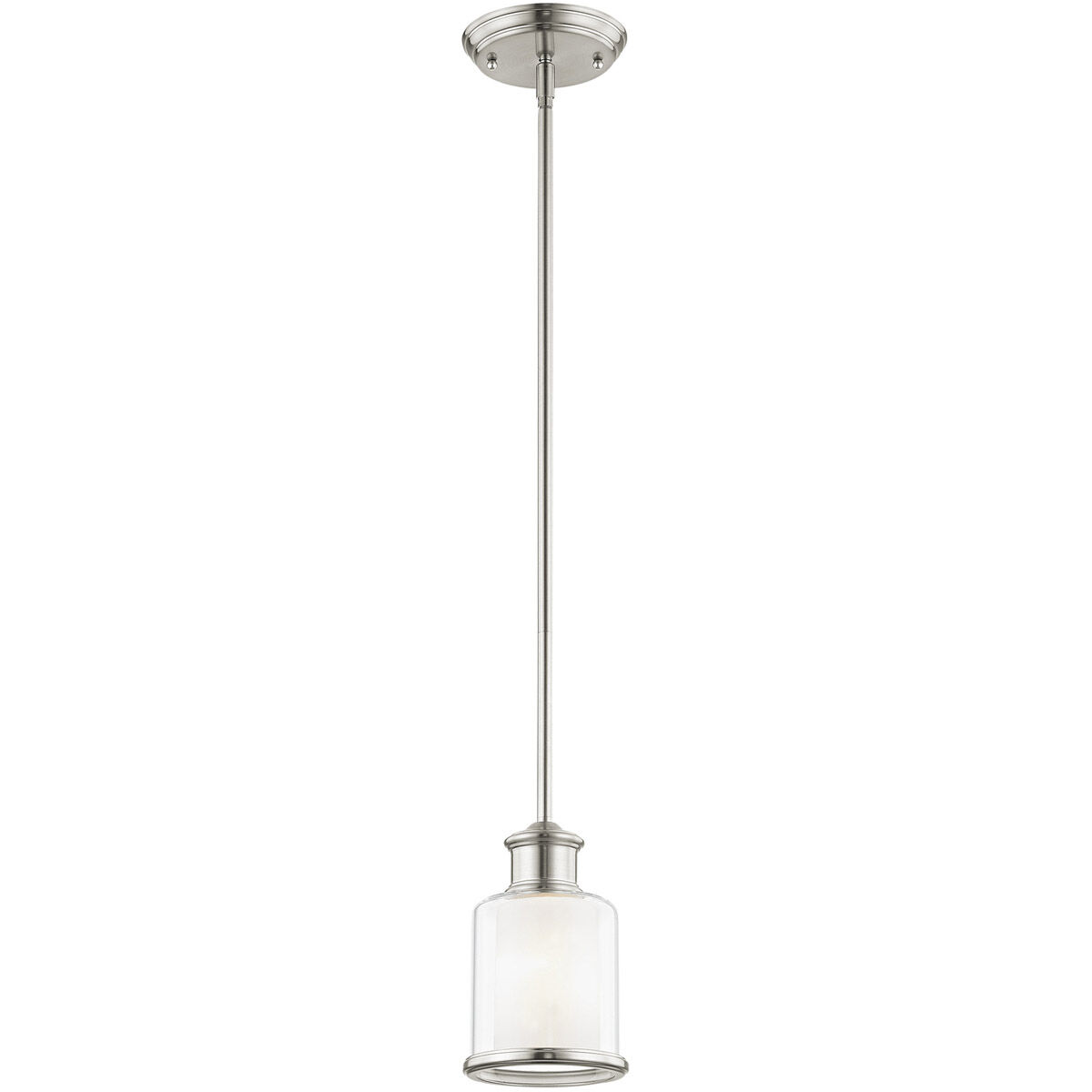Middlebush 1 Light 5.5 inch Brushed Nickel Mini Pendant Ceiling Light