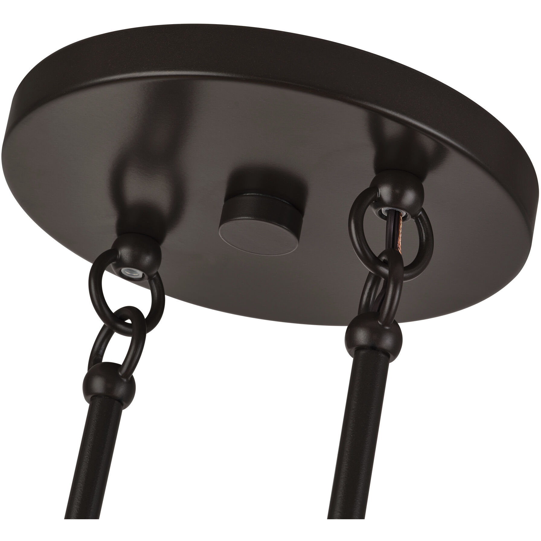 Manorwood 3 Light 30 inch English Bronze Linear Chandelier Ceiling Light, Medium