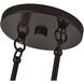 Manorwood 3 Light 30 inch English Bronze Linear Chandelier Ceiling Light, Medium