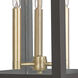 Nyack 3 Light 10.5 inch Bronze Outdoor Pendant Lantern