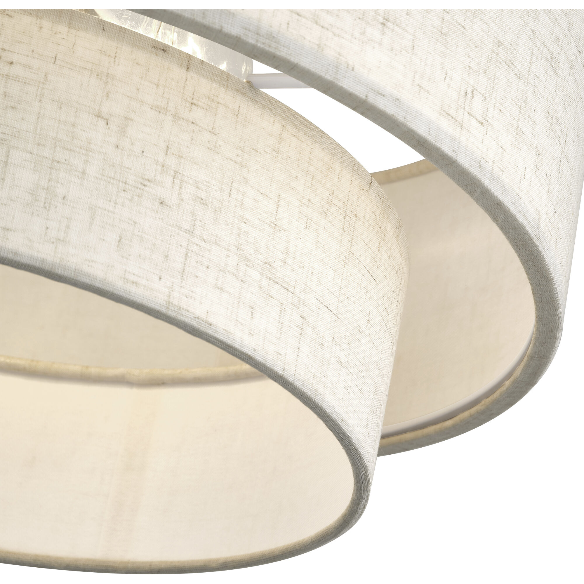 Manorwood 3 Light 15 inch English Bronze Semi Flush Mount Ceiling Light, Large