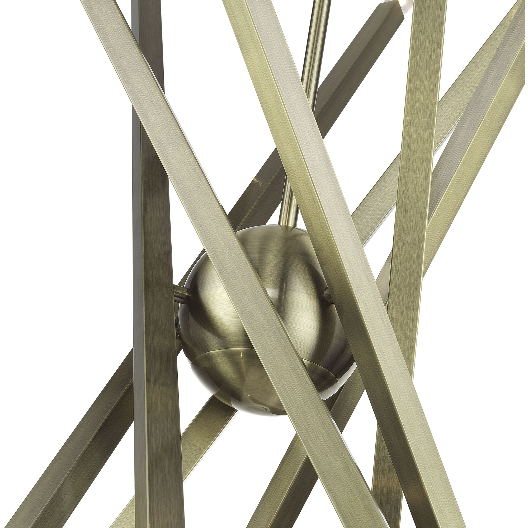 Monaco 14 Light 40 inch Antique Brass Foyer Chandelier Ceiling Light