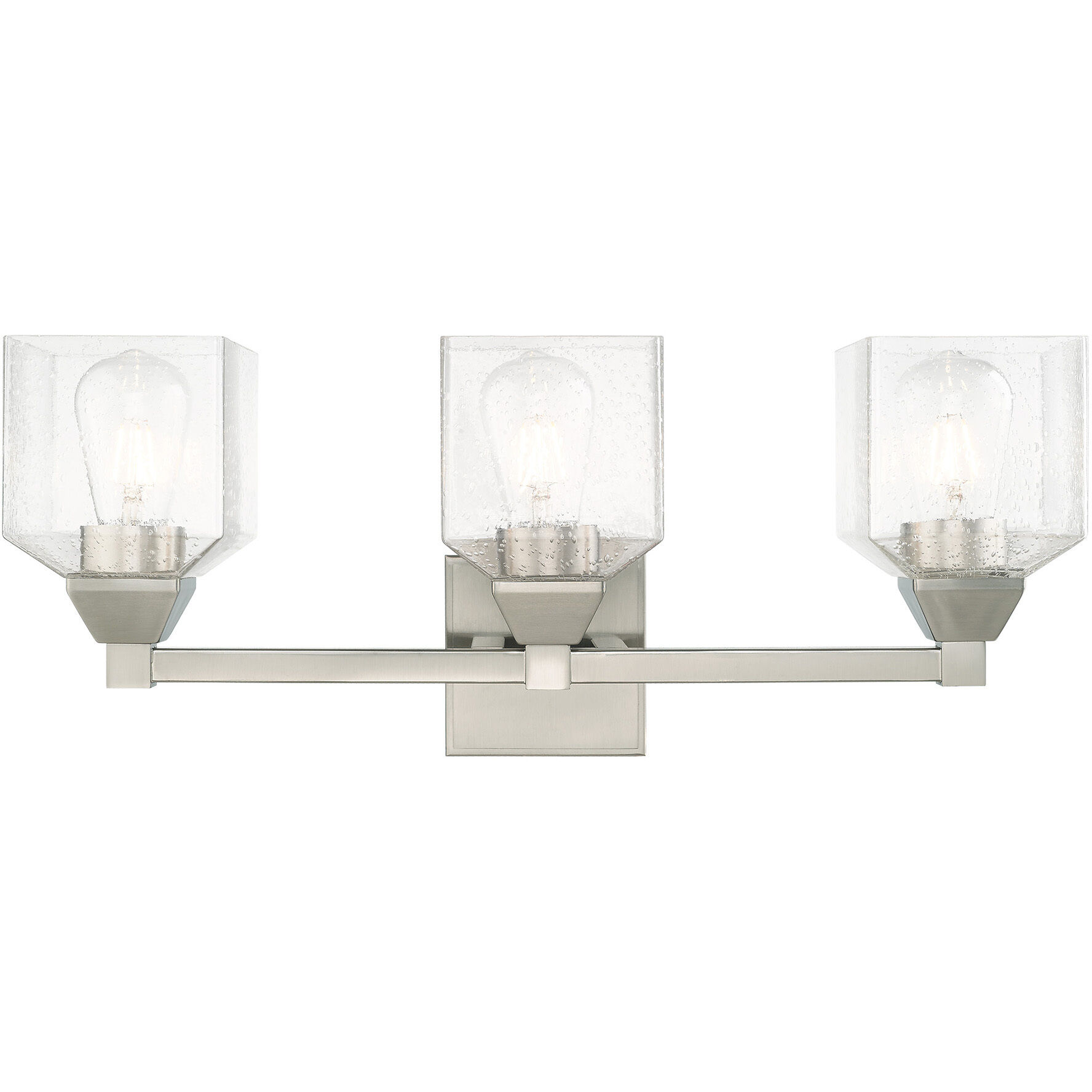 Aragon 3 Light 23 inch Brushed Nickel Bath Vanity Wall Light