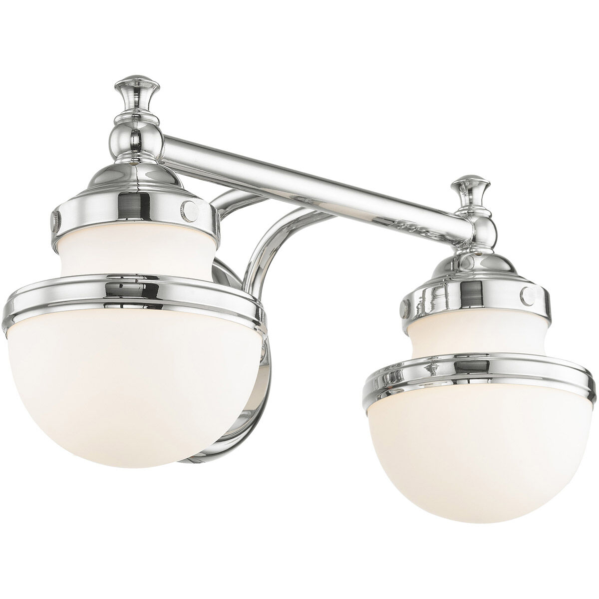 Oldwick 2 Light 15 inch Polished Chrome Bath Vanity Wall Light