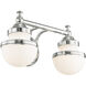 Oldwick 2 Light 15 inch Polished Chrome Bath Vanity Wall Light