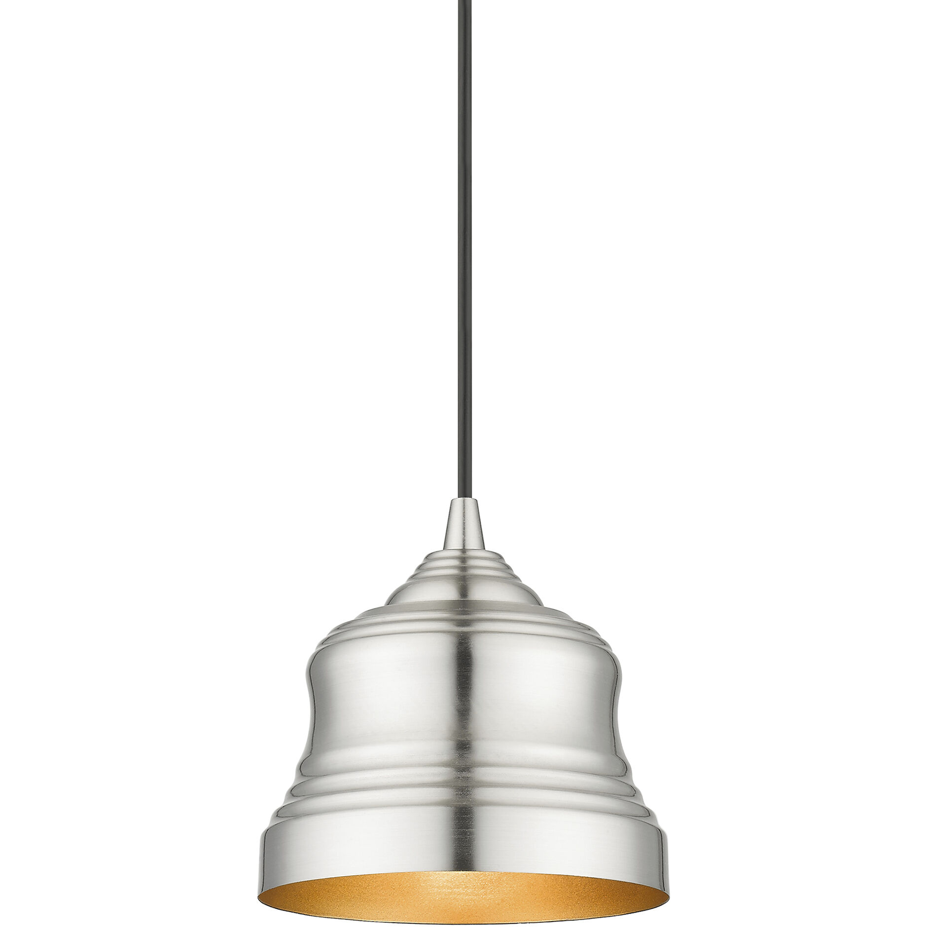 Endicott 1 Light 7 inch Brushed Nickel Pendant Ceiling Light