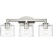 Bernardino 3 Light 23.75 inch Brushed Nickel Vanity Wall Sconce Wall Light
