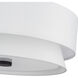 Fontana 4 Light 18 inch Bronze Semi-Flush Ceiling Light