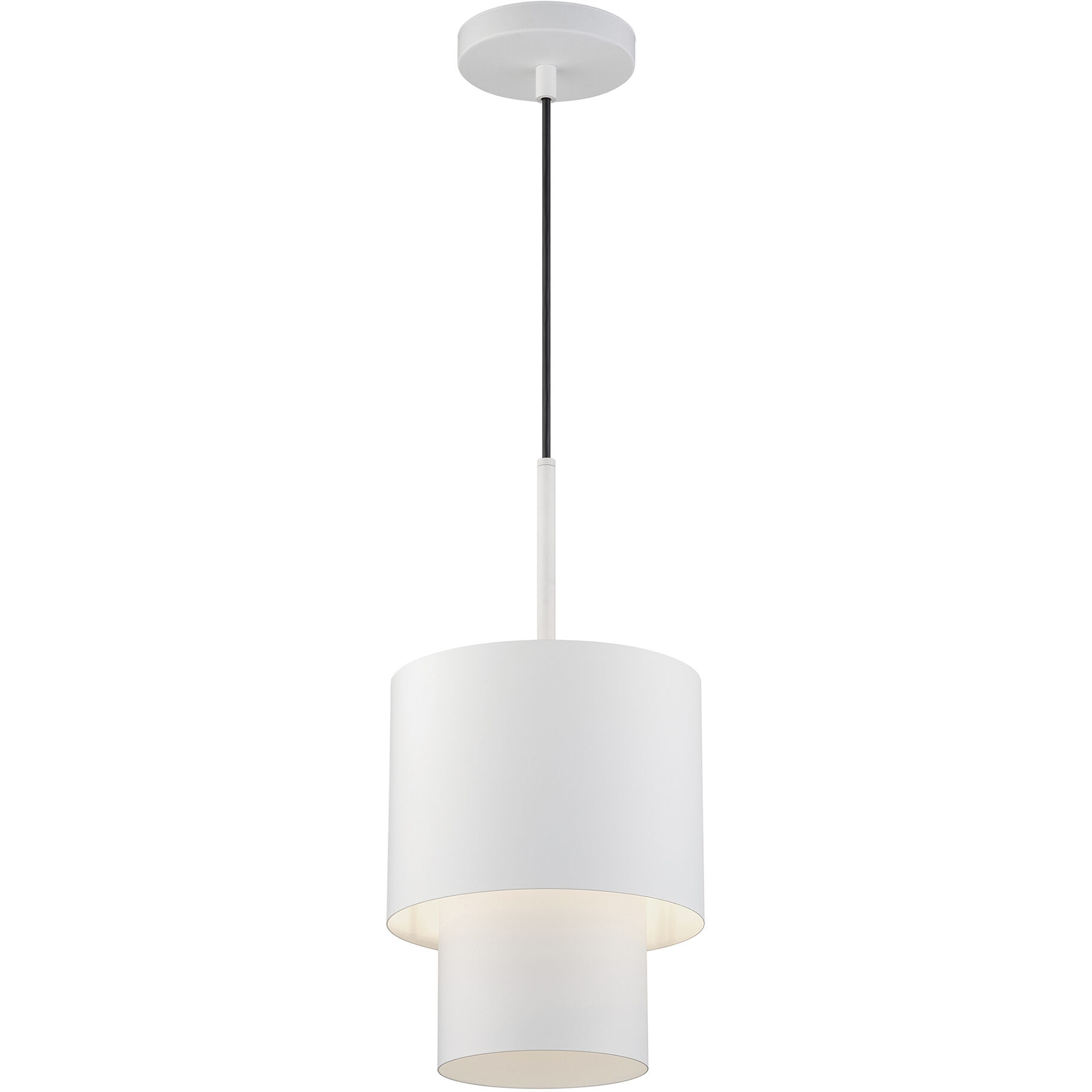 Zolana 1 Light 8.5 inch White Mini Pendant Ceiling Light