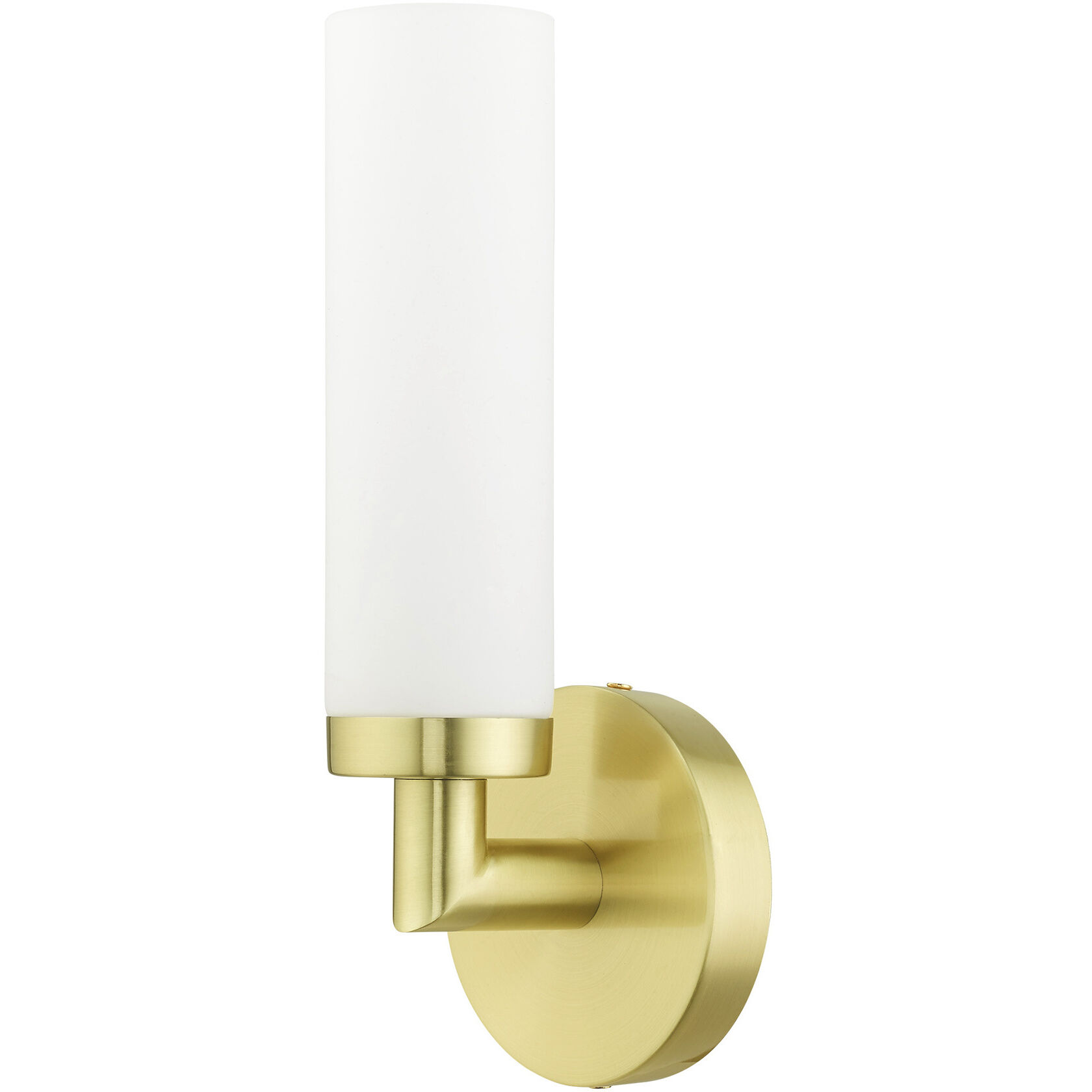 Aero 1 Light 4 inch Satin Brass ADA ADA Single Sconce Wall Light