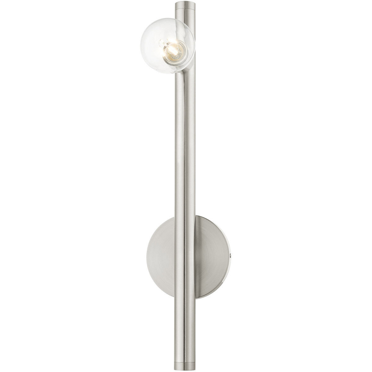 Bannister 1 Light 5 inch Brushed Nickel Wall Sconce Wall Light