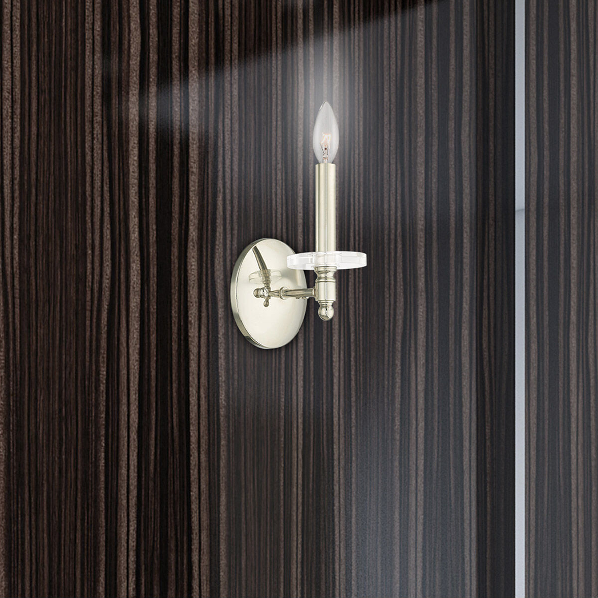 Bennington 1 Light 5 inch Polished Nickel Wall Sconce Wall Light