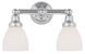 Classic 2 Light 16 inch Polished Chrome Bath Vanity Wall Light