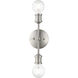 Lansdale 2 Light 5 inch Brushed Nickel Vanity Sconce Wall Light