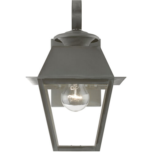 Wentworth 1 Light 13 inch Charcoal Outdoor Small Wall Lantern