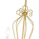 Katarina 7 Light 28 inch Soft Gold Chandelier Ceiling Light