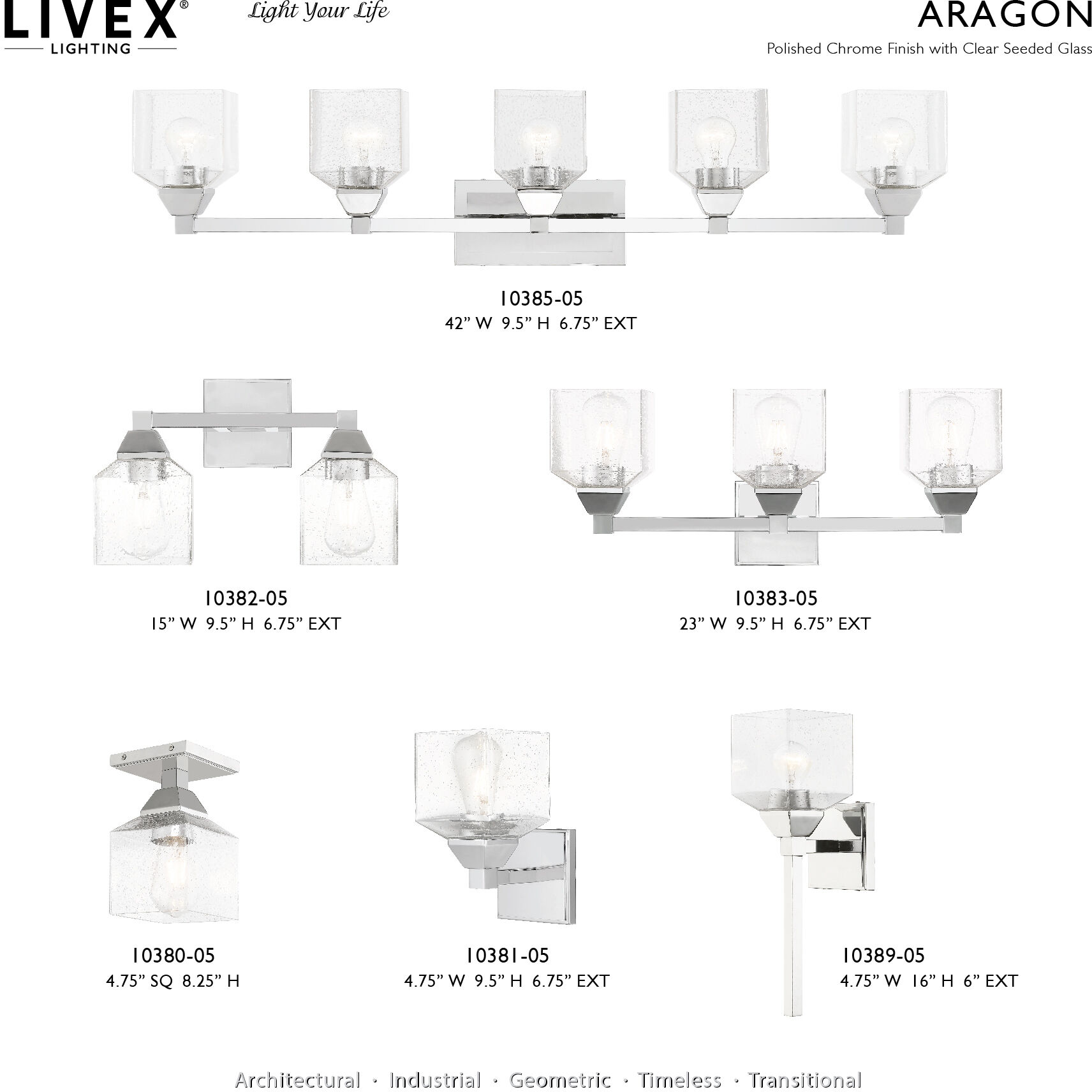 Aragon 2 Light 15 inch Polished Chrome Bath Vanity Wall Light