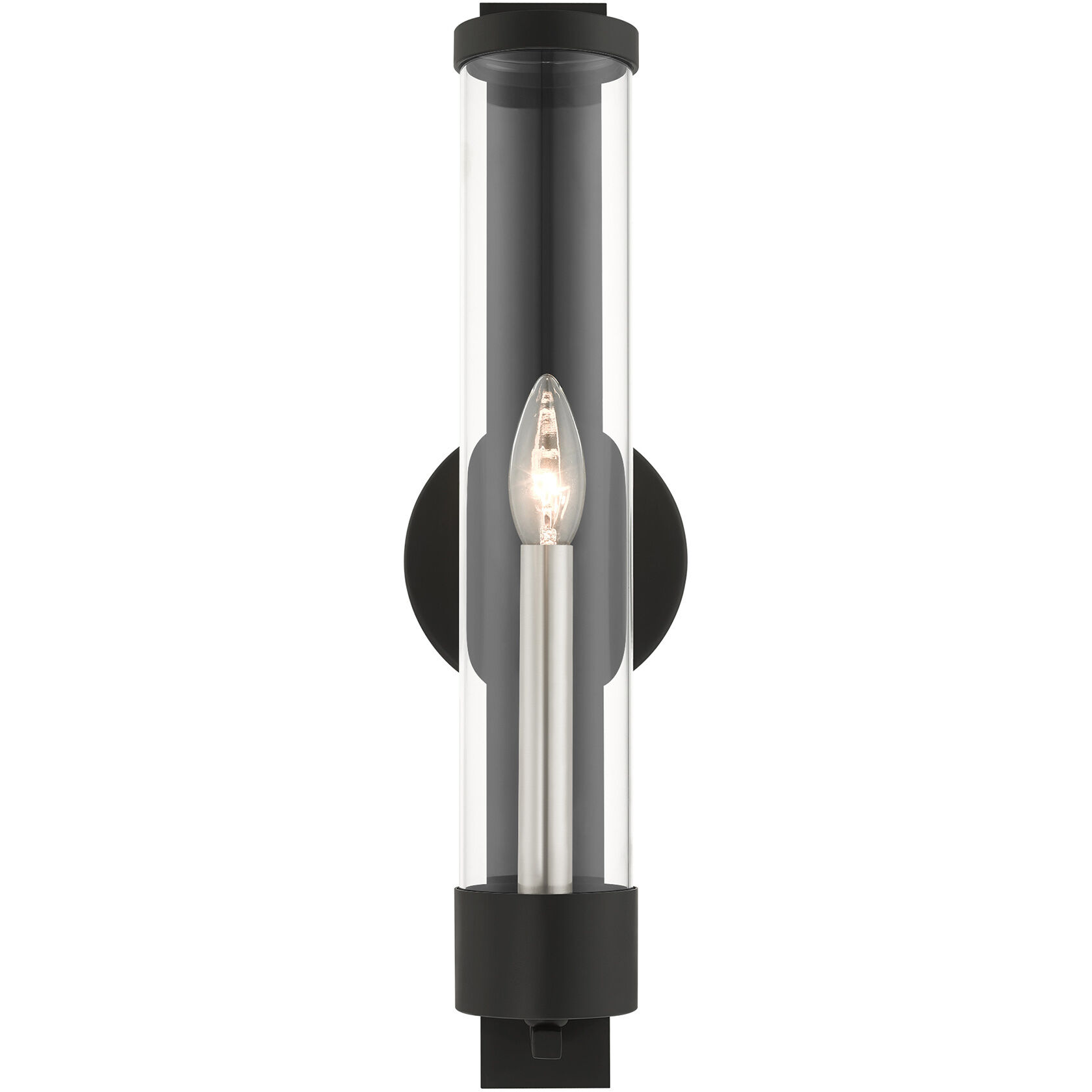 Castleton 1 Light 5 inch Black ADA ADA Single Sconce Wall Light