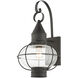 Newburyport 1 Light 20.5 inch Charcoal Outdoor Wall Lantern