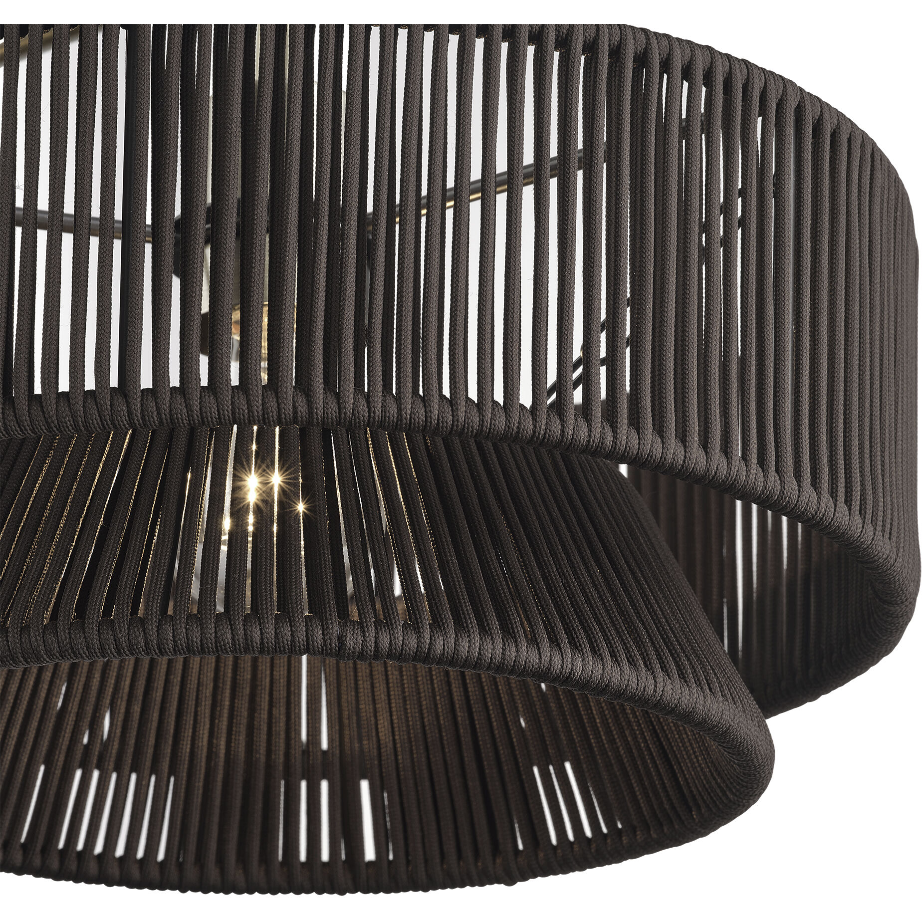 Florell 3 Light 47 inch Antique Brass Linear Chandelier Ceiling Light, Extra Large