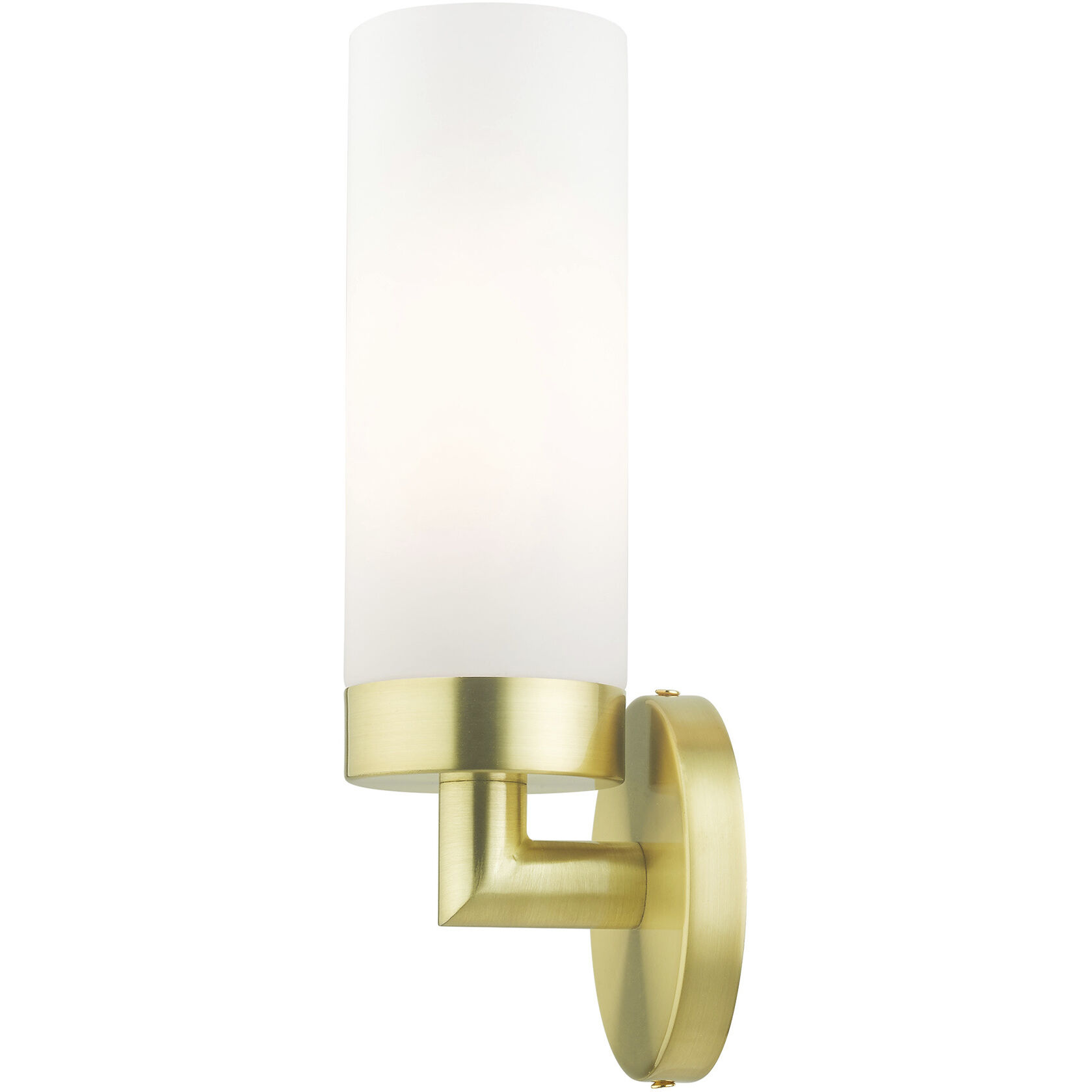 Aero 1 Light 4 inch Satin Brass ADA ADA Single Sconce Wall Light