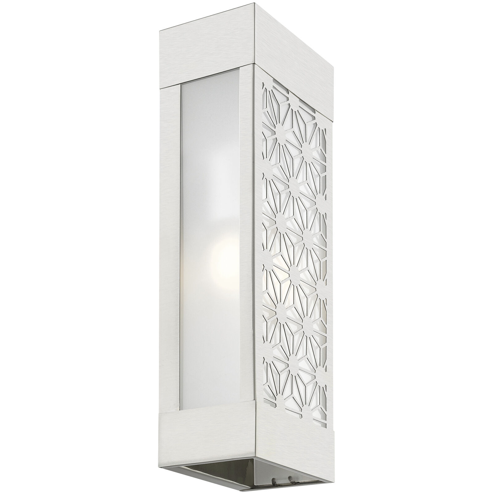 Berkeley 2 Light 17 inch Brushed Nickel Outdoor Sconce