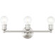 Lansdale 3 Light 20 inch Brushed Nickel Vanity Sconce Wall Light