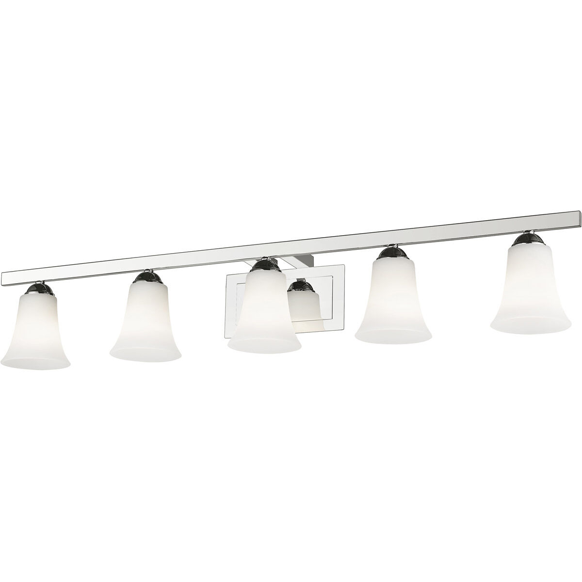 Ridgedale 5 Light 43 inch Polished Chrome Bath Vanity Wall Light