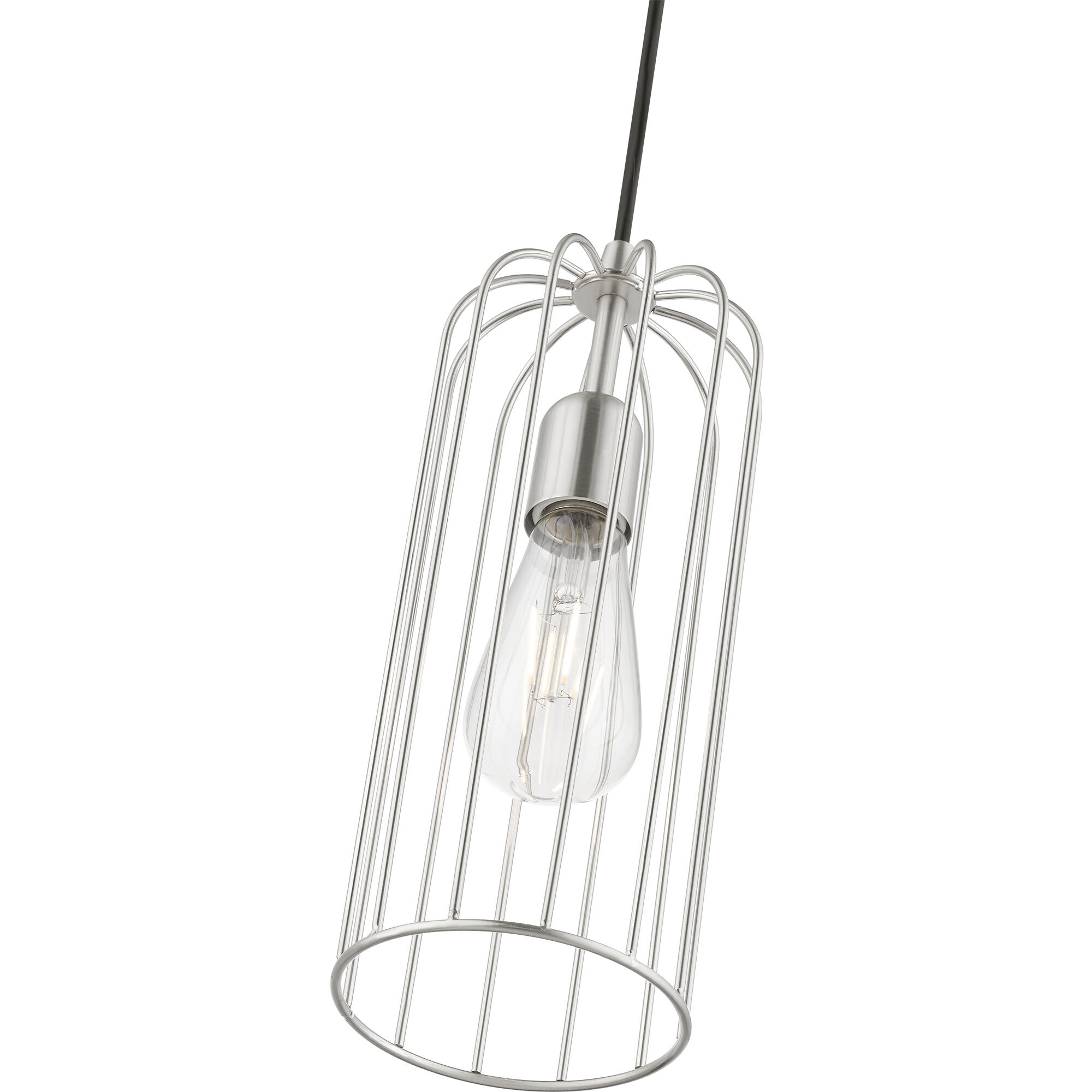 Glenbrook 1 Light 5 inch Brushed Nickel Pendant Ceiling Light