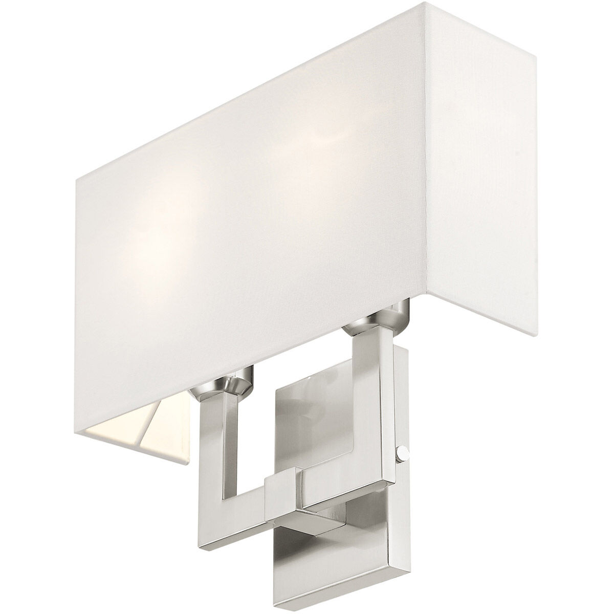Hollborn 2 Light 13 inch Brushed Nickel ADA Wall Sconce Wall Light