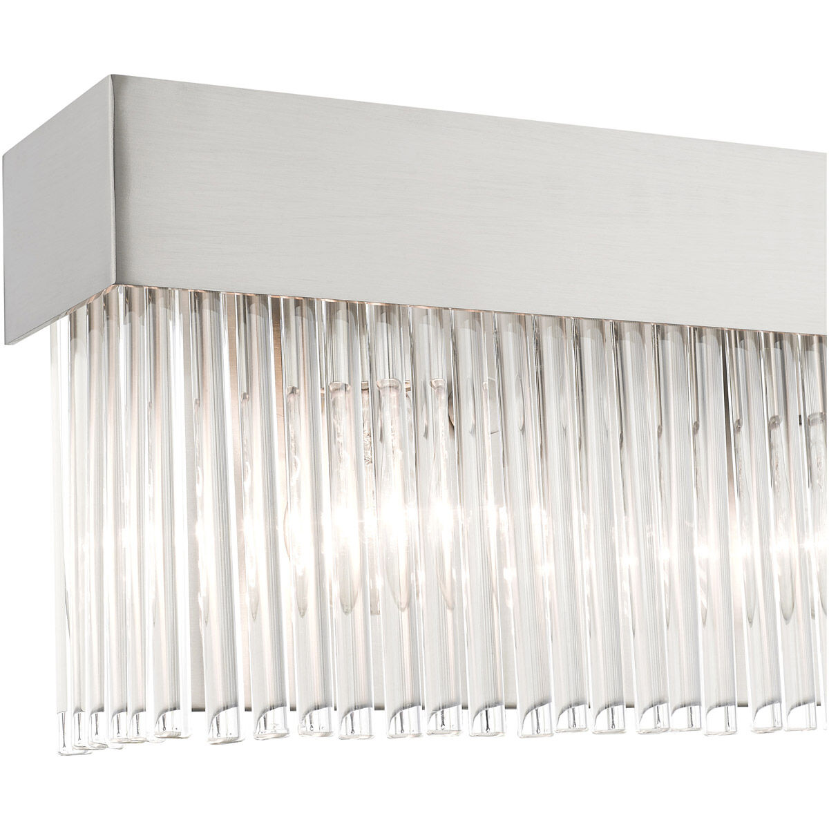 Norwich 3 Light 23 inch Brushed Nickel ADA Sconce Wall Light