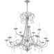 Daphne 15 Light 36 inch Polished Chrome Foyer Chandelier Ceiling Light