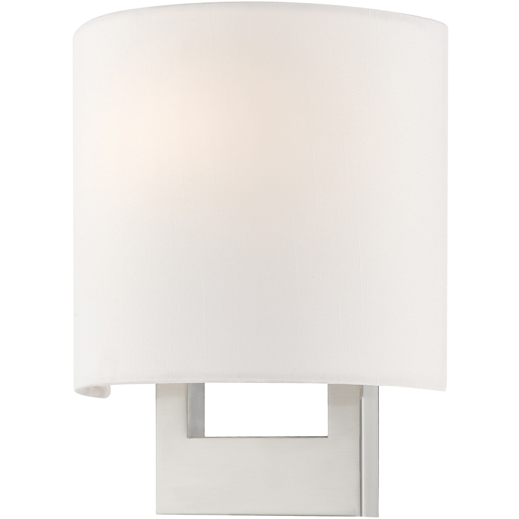 Hayworth 1 Light 8 inch Brushed Nickel ADA ADA Wall Sconce Wall Light