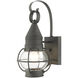 Newburyport 1 Light 14 inch Charcoal Outdoor Wall Lantern