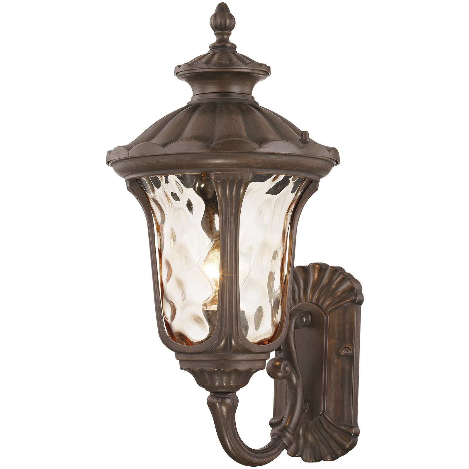 Oxford 1 Light 18 inch Imperial Bronze Outdoor Wall Lantern