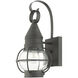 Newburyport 1 Light 14 inch Charcoal Outdoor Wall Lantern