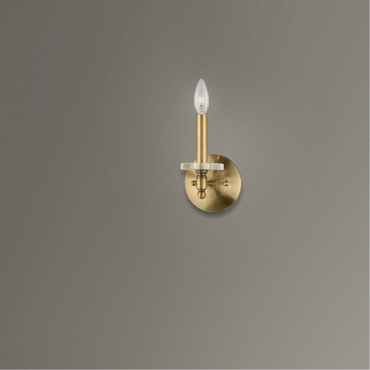 Bennington 1 Light 5 inch Antique Brass Wall Sconce Wall Light