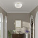 Manorwood 3 Light 18 inch Soft Gold Semi-Flush Ceiling Light