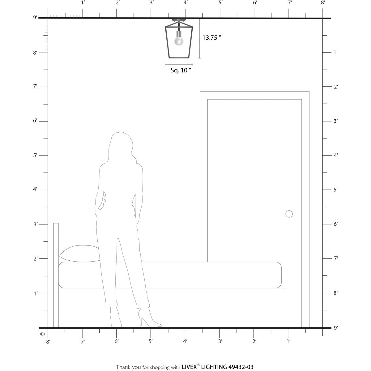 Devone 1 Light 10 inch White with Satin Brass Accent Pendant Lantern Ceiling Light