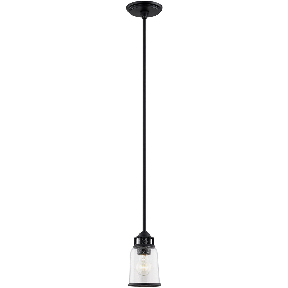 Lawrenceville 1 Light 5 inch Black Pendant Ceiling Light